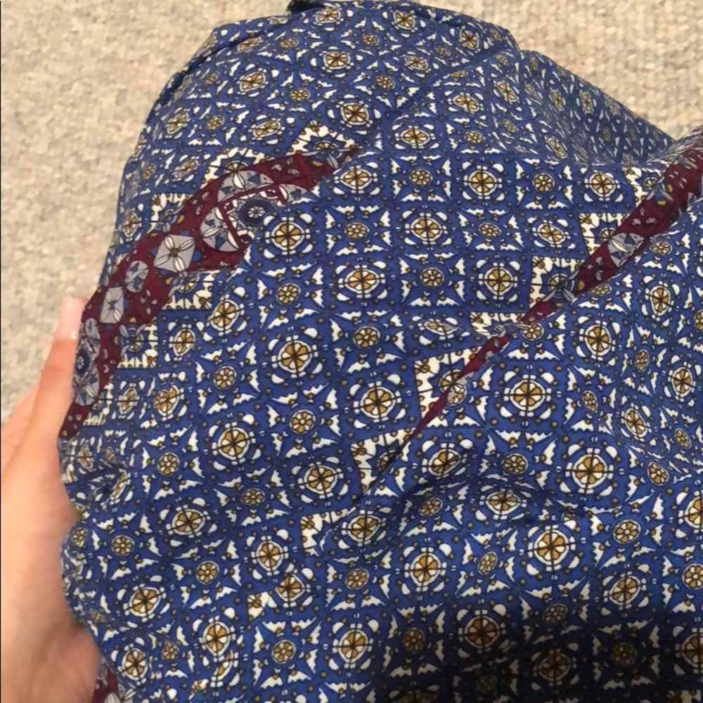 Blue & Purple Patterned Pants - image 5